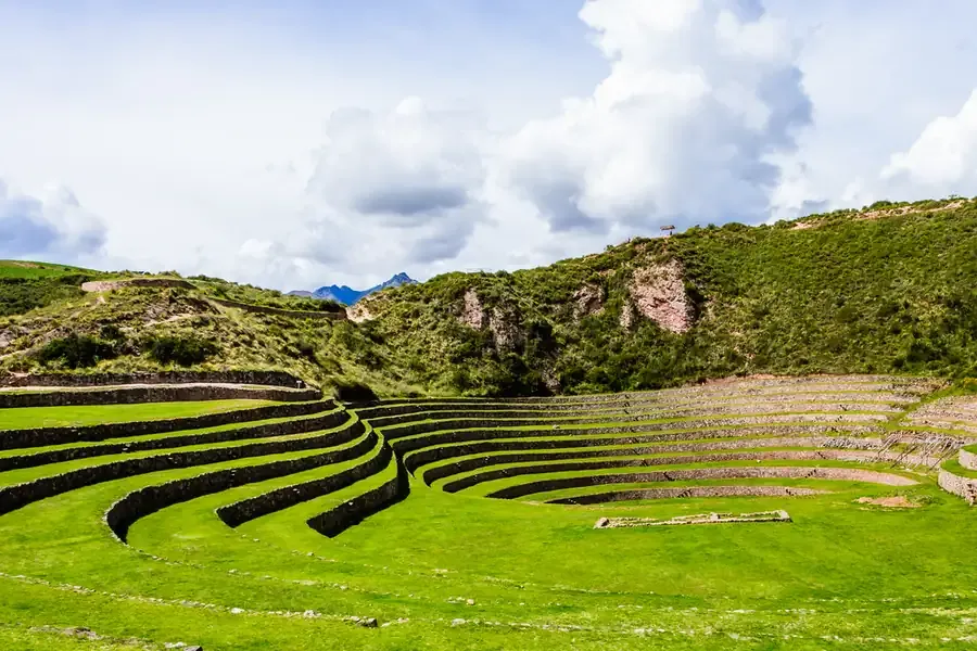 Circular terraces of Moray in the Sacred Valley